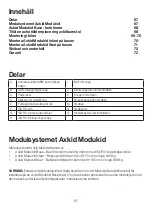 Предварительный просмотр 65 страницы Axkid Modukid Instruction Manual