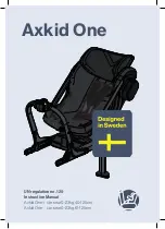 Предварительный просмотр 1 страницы Axkid One Instruction Manual