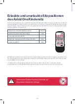 Предварительный просмотр 24 страницы Axkid One Instruction Manual