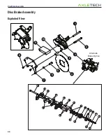 Предварительный просмотр 42 страницы AxleTech TA277 Service Manual