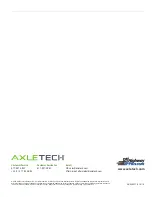 Preview for 62 page of AxleTech TA277 Service Manual