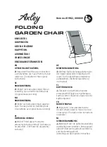 Axley 000849 Operating Instructions Manual preview