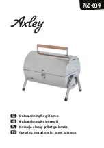 Preview for 1 page of Axley 760-039 Operating Instructions Manual