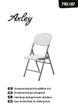 Предварительный просмотр 1 страницы Axley 790-187 User Instructions