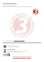 Preview for 20 page of Axminster Craft 107675 Original Instructions Manual