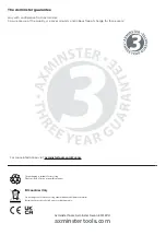 Preview for 36 page of Axminster Trade 107644 Manual