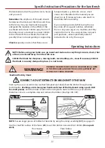 Предварительный просмотр 31 страницы Axminster Trade 501196 Manual