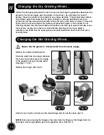 Preview for 14 page of Axminster 150/200mm Wetstone Grinder User Manual