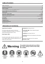 Предварительный просмотр 2 страницы Axminster 501208 Manual