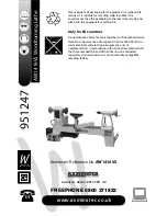 Предварительный просмотр 20 страницы Axminster AW1416VS User Manual