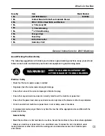 Preview for 3 page of Axminster AW19FM User Manual