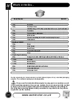 Предварительный просмотр 4 страницы Axminster AWESBS User Manual