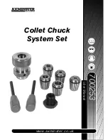 Axminster Collet Chuck System Set User Manual preview