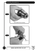 Предварительный просмотр 6 страницы Axminster Collet Chuck System Set User Manual