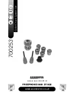 Предварительный просмотр 8 страницы Axminster Collet Chuck System Set User Manual