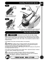 Preview for 13 page of Axminster D.R.O. Micro Drill User Manual