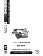 Предварительный просмотр 20 страницы Axminster MCB100A User Manual