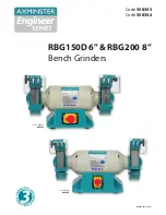 Axminster RBG150D Engineer Series User Manual preview