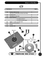 Предварительный просмотр 3 страницы Axminster Router Elevator User Manual