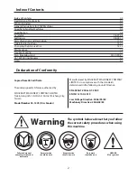 Предварительный просмотр 2 страницы Axminster SS-12VS User Manual