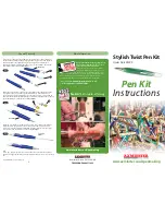 Axminster Stylish Twist Pen Kit Instructions предпросмотр