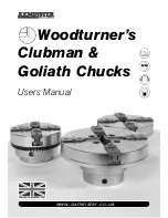 Axminster Woodturner's Clubman & Goliath Chucks User Manual preview