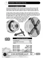 Preview for 8 page of Axminster Woodturner's Clubman & Goliath Chucks User Manual