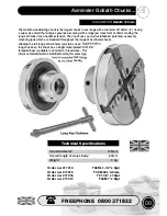 Preview for 9 page of Axminster Woodturner's Clubman & Goliath Chucks User Manual