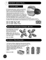 Preview for 10 page of Axminster Woodturner's Clubman & Goliath Chucks User Manual