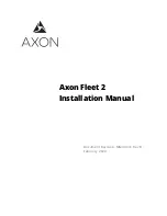 Axon Fleet 2 Installation Manual preview