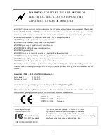 Preview for 3 page of Axon Synapse GIX100-110 Installation And Operation Manual