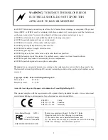 Preview for 3 page of Axon Synapse GPI16 Technical Manual