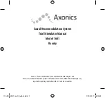 Preview for 1 page of Axonics 1601 Manual