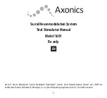 Preview for 3 page of Axonics Model 1601 Manual