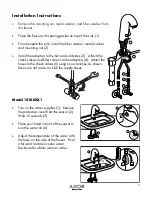 Предварительный просмотр 3 страницы Axor 15100XX1 Installation Instructions / Warranty