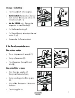 Предварительный просмотр 5 страницы Axor 15100XX1 Installation Instructions / Warranty