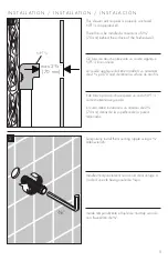 Preview for 5 page of Axor 230 Showerarm 26435 1 Series Installation/User Instructions/Warranty