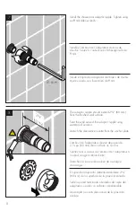 Preview for 8 page of Axor 230 Showerarm 26435 1 Series Installation/User Instructions/Warranty