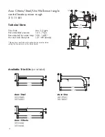 Предварительный просмотр 2 страницы Axor 38111181 Installation Instructions / Warranty