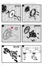 Предварительный просмотр 22 страницы Axor Bouroullec 19702001 Installation/User Instructions/Warranty