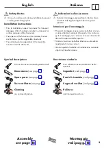 Preview for 3 page of Axor Bouroullec 19971000 Instructions For Use Manual