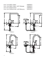 Предварительный просмотр 2 страницы Axor Chrome 14870001 Installation Instructions / Warranty