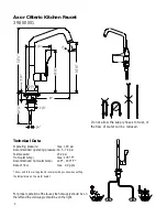 Предварительный просмотр 2 страницы Axor Citterio 39850XX1 Installation Instructions / Warranty