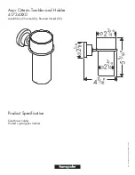 Axor Citterio 41734XX0 Specification preview