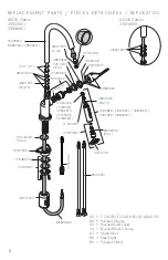 Предварительный просмотр 12 страницы Axor Citterio HighArc 2-Spray Pull-Down 39835 1 Series Installation/User Instructions/Warranty