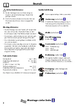 Предварительный просмотр 2 страницы Axor Citterio M 34820000 Instructions For Use/Assembly Instructions