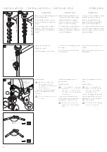 Preview for 6 page of Axor Citterio Select 39856 1 Series Assembly Instructions/Instructions For Use