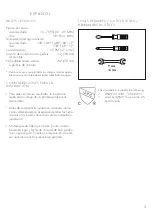 Предварительный просмотр 3 страницы Axor Citterio Series Installation/User Instructions/Warranty