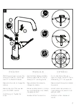 Предварительный просмотр 7 страницы Axor Citterio Series Installation/User Instructions/Warranty