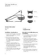 Предварительный просмотр 2 страницы Axor Clubmaster 28525XX1 Installation Instructions / Warranty